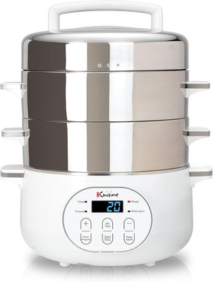 FS2500 1200W Stainless Steel Electric Food Steamer for Fish, Veggies & Meat