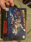 Mega Man X2 Super Nintendo SNES Sealed With Minor Tears To Plastic Wrap