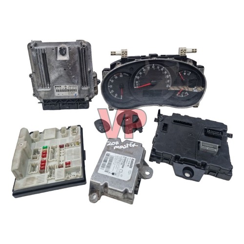Master Movano NV400 - Euro 4 Steuergerät Kit BCM 10-14 0281017341 8200942209A 284B18927R