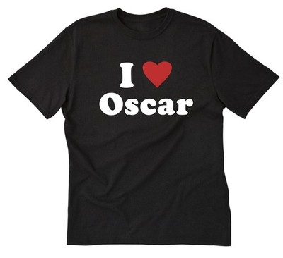 I Love Oscar T-shirt I Heart Oscar Shirt