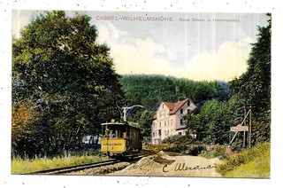 DEUTSCHLAND CASSEL Herkulesbahn Train Allemagne