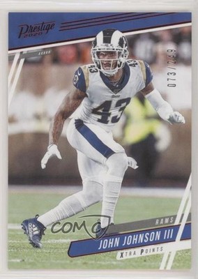 2020 Panini Prestige Xtra Points Red 73/249 John Johnson III #145 0x1