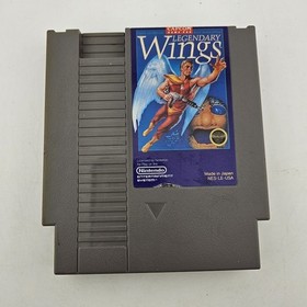 Legendary Wings - Nintendo NES - Cart With Box & Manual Complete Actually Tested