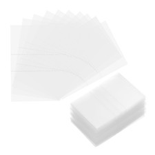 400Pcs Clear Perforated Shrink Band 45x30mm Fits Cap Diameter 22-27mm