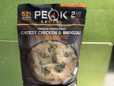 Peak Refuel Cheesy Chicken & Broccoli – Premium Freeze-Dried Meal | High Protein