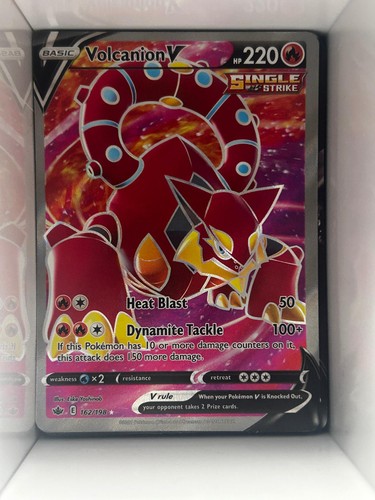 Volcanion V - Rare Ultra - Chilling Reign - Pokemon - 162/198 - NM/M