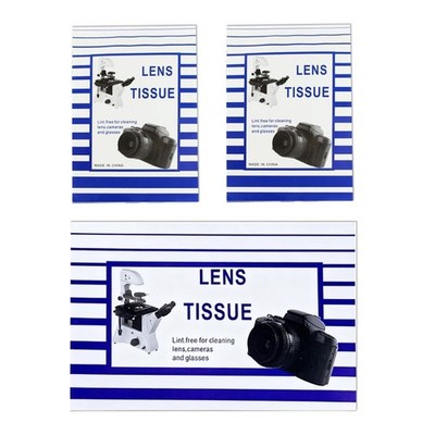 100PCS ScratchFree Cleaning Paper Camera Lens Smartphone Screens 50+50 Sizes