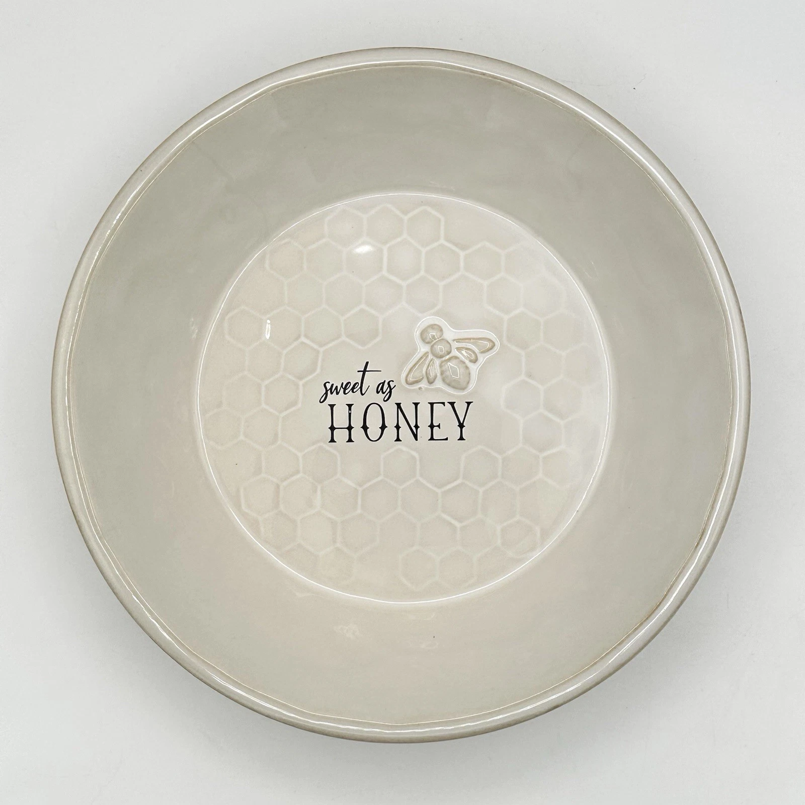 Grasslands Road 10 In Sweet As Honey Pie Dish With Recipe And Box 3-D Bee Nice