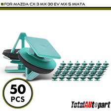50pcs 1rocker Panel Moulding Retainer Clips W Sealer For Mazda Cx-3 1.7mm Nylon 50pcs 1rocker Panel Moulding Retainer Clips W Sealer For Mazda Cx-3 1.7mm Nylon