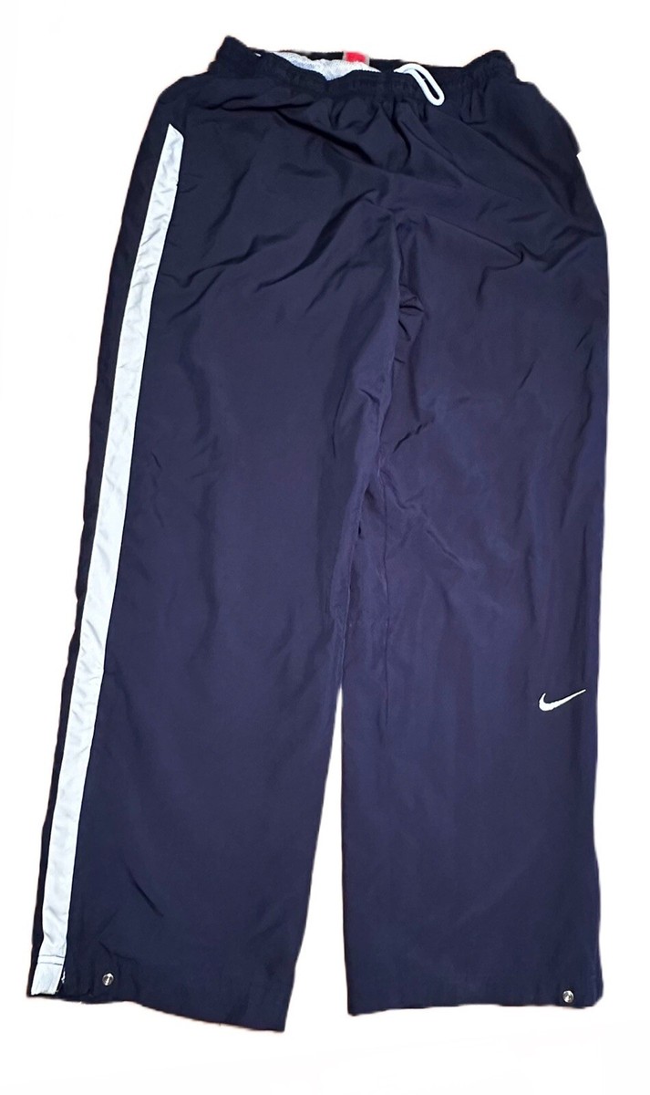 パンツ 00s NIKE windbreaker pants navy Y2K Vintage Y2K Nike Pants Baggy Windbreaker Track Pants Lined