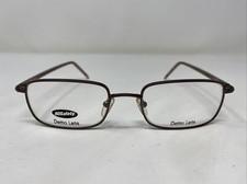 AOSAFETY OP-729 MATTE BROWN 53-19-145 Metal Full Rim Eyeglasses Frame R613