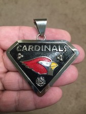 Native American Navajo Men's Pendant Arizona Cardinals #4 Awesome And Stunning
