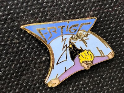  pine enamel pins MOUNTAIN VERTIGO BUNGEE JUMPING EGF GOLD