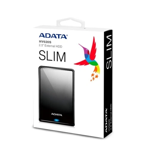 ADATA 4TB  Black HV620S Slim External Hard Drive, 2.5" USB 3.2 11.5mm Thick - Image 4 of 4