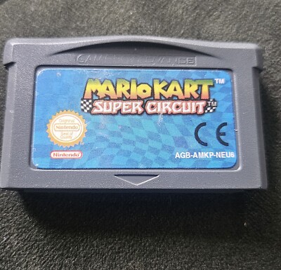 Mario Kart Super Circuit Game Boy Advance