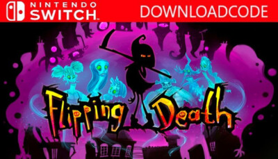 NEU für Nintendo Switch Spiel Flipping Death Game Downloadcode Key Code Email 24