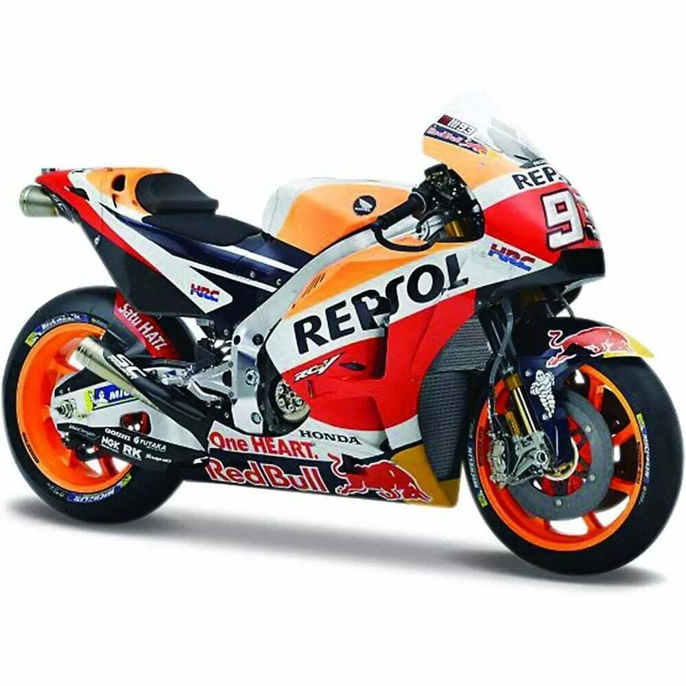 MAISTO 2021 Repsol Equipe Honda # 93 M.Marquez Diecast Modelo De  Motociclismo De Corrida De Carro De Brinquedo Yamaha Fábrica De 46 V.Rossi