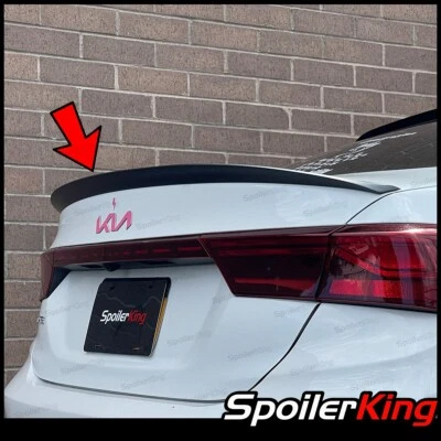 Duckbill Rear Trunk Spoiler Wing Fits Kia Forte 2019-2024 SpoilerKing 284K - Image 1 of 4