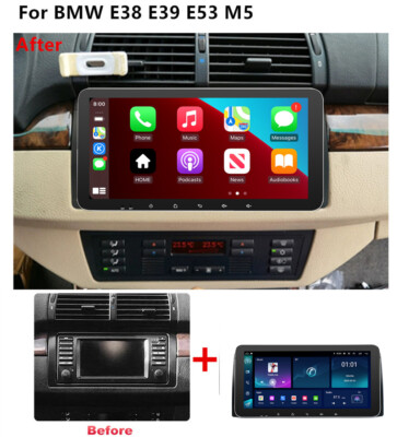 10.33'' Android 4+32G Stereo Radio GPS Navigation WIFI For BMW E38 E39 E53 M5 X5