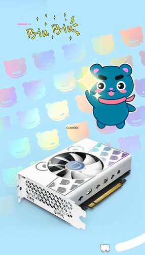 Yeston Cute Pet Radeon RX 6500 XT 4GB D6 GDDR6 Graphics Card - Picture 6 of 13