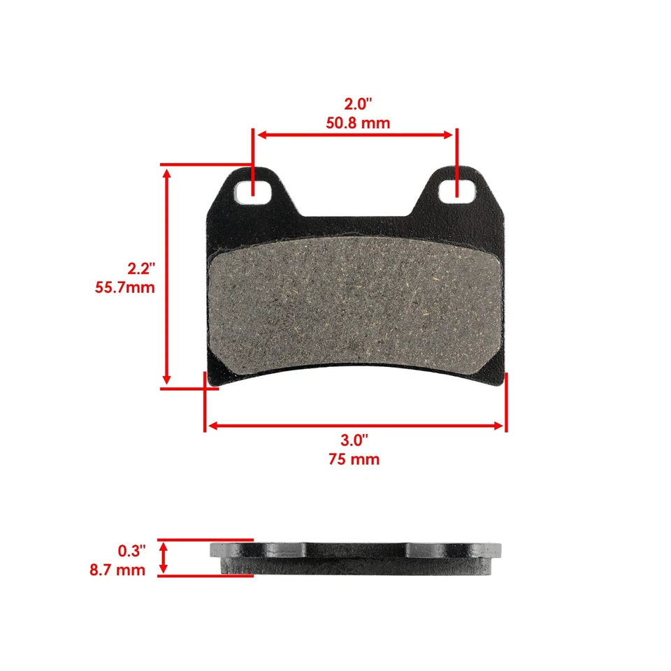 Front Rear Brake Pads for KTM 1190 Adventure / Adventure R 2013-2016 - Image 2 of 4