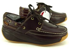 Joya Aida Brown Lace Up Running Comfortable Ladies Shoes Leather Size 37 2/3 UK