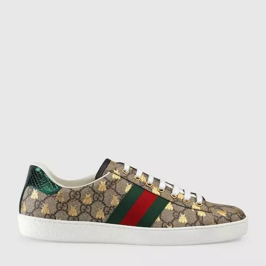 Baskets Gucci Ace GG Supreme Bees (disponibilité tailles complètes )