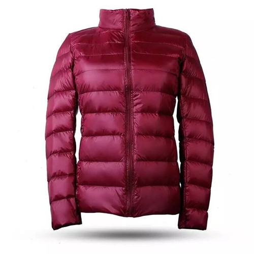 Women's Jacket 90% Duck Down Jacket Coat Ultralight Overcoat short Hooded Puffer - Picture 30 of 36