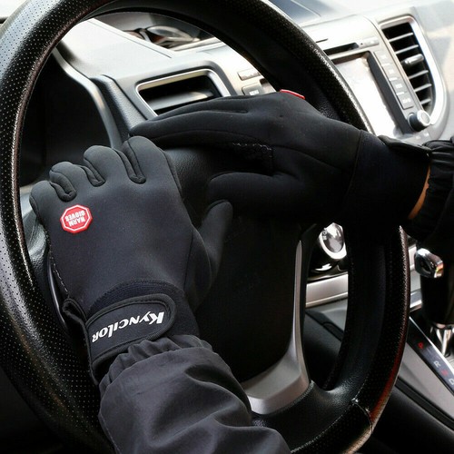 Men Women Winter Thermal Waterproof Windproof Touch Screen Warm Ski Snow Gloves - Picture 11 of 12