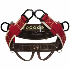 Weaver Arborist WLC-315 Saddle with 1" Heavy-Duty Coated Webbing Leg Straps