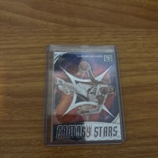 2019  Donruss Optic 9 Damian Lillard Fantasy Stars Trail Blazers Basketball Card