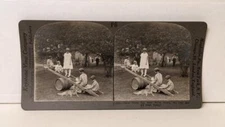 a094, Keystone Stereoview, "Now We're Up, Now We're Down", P8-11498, 1920