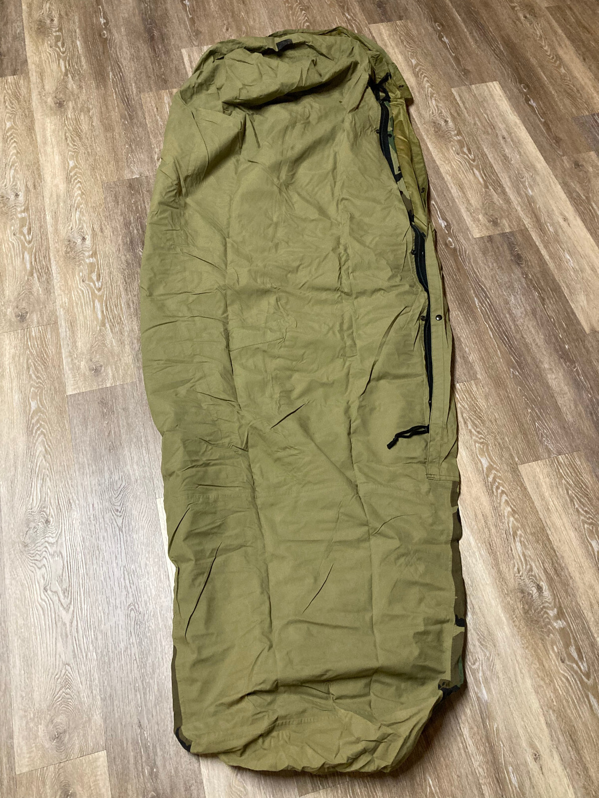 USGI Military WOODLAND Bivy Cover Waterproof Goretex Sleeping Bag Cover