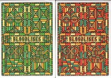 Bloodlines (Ruby & Emerald) Playing Cards - Cartamundi - Riffle Shuffle