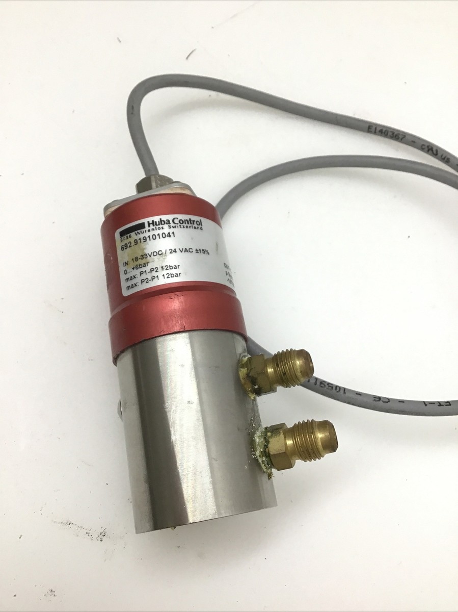 Transmetteur De Pression/vide Huba Control 694.912211010 - Plage 0...300 Pa, Neuf