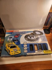 MEGA Speedway, Battery Operated Deluxe Racing Set, MEGATOYS Vintage