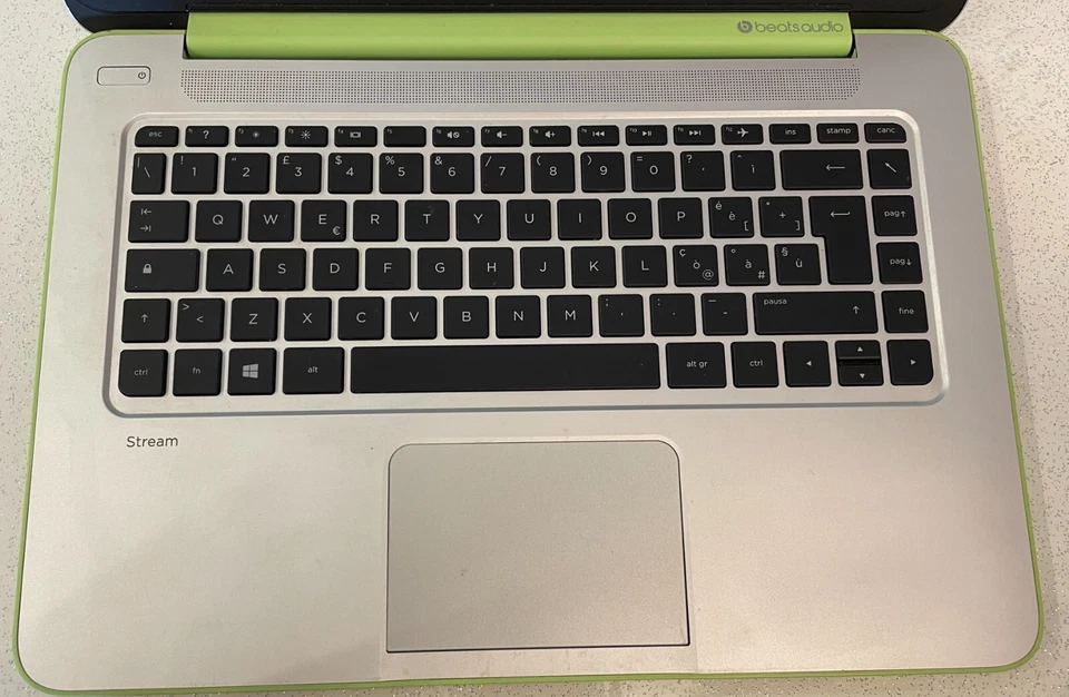 Pc Computer Portatile Notebook HP Stream 14-z005nl Con Caricatore Originale - Immagine 3 di 4