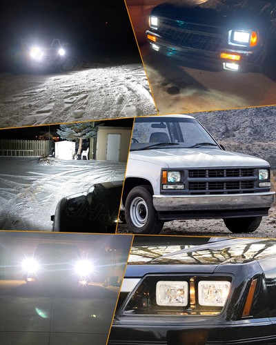 DOT approved 2pcs 7x6" LED Headlights for Ford F650 F750 2000-2015 Canbus - Bild 10 von 20