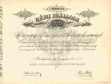 REMI Hotel Nemzeti 1897 Budapeszt Teatr Narodowy Narodowy Narodowy Klub Artystyczny Założyciel