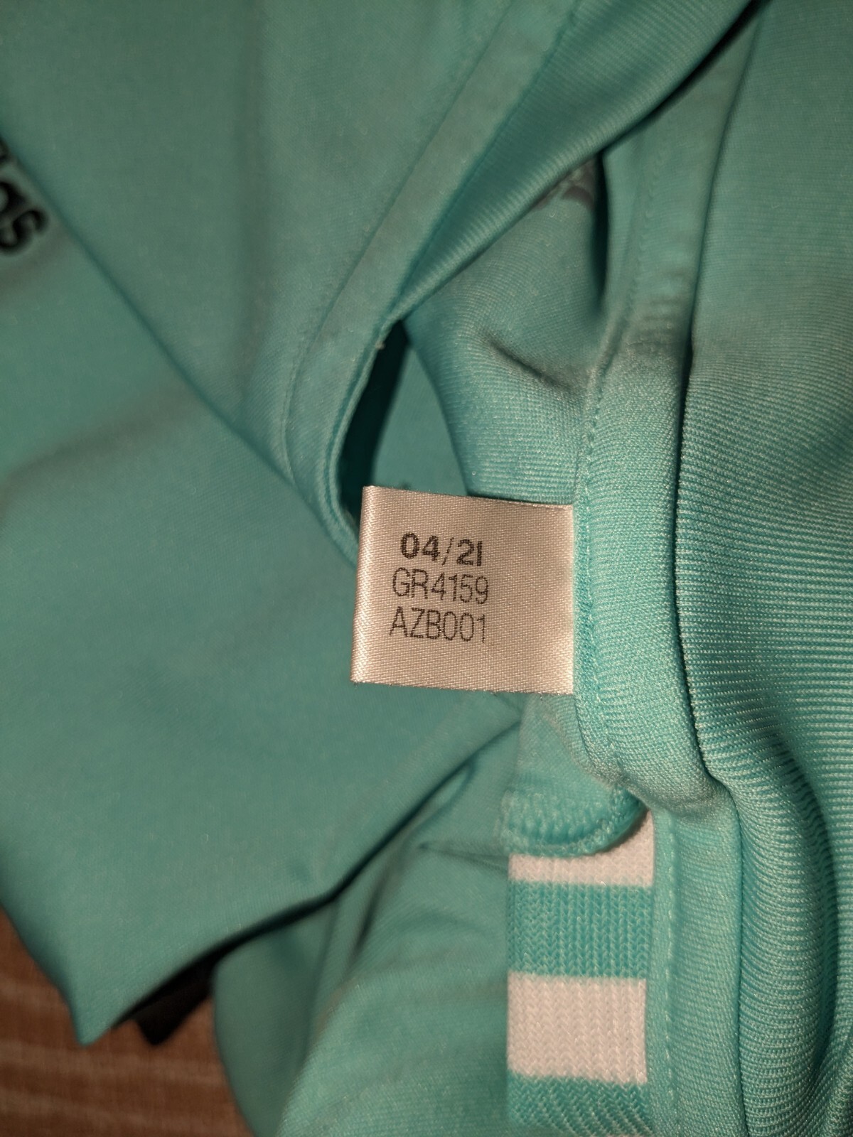 Arsenal All Or Nothing Mint Green Training Shirt 2021/22 MEDIUM Condivo M Top image 5