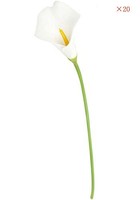 Leegoal European Style Calla Lily Bridal Wedding Bouquet Real Touch Pu Flowers ( on sale Leegoal European Style Calla Lily Bridal Wedding Bouquet Real Touch Pu Flowers ( on sale