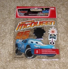 Disney EK Success Jolee's Dimensional Sticker  ~  Cars Lightning McQueen SC