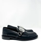 JW Anderson CA Buckle Leather Loafers Black 10 US / 43 EU $895