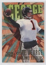 1997 Skybox Impact Jeff George #155 0t3