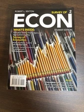 Survey of ECON 2 Student Edition Sexton Economics Textbook Cengage