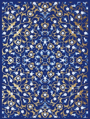 Blue Pattern Journal Editors of Chartwell Books