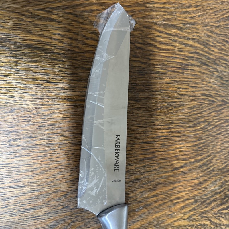 8" FARBERWARE CHEF'S KNIFE FORGED STAINLESS STEEL BLADE