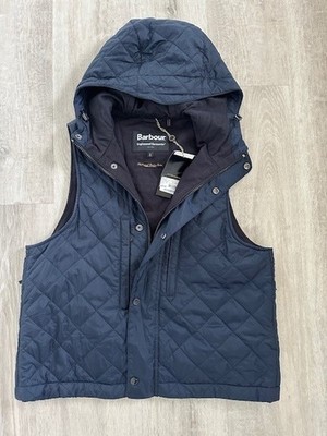 Barbour Engineered Garments Vest Navy Blue Small