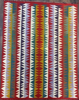 C.1880 to 1900 Native American Germantown Weaving