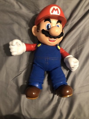 Nintendo It's Me Super Mario 12'' Inch Talking Mario Big Figure Doll 2020 Works.